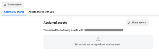 Review your assigned assets in account settings so marketing agencies can partner in Meta Business Suite.